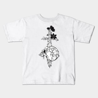 Skull and sword Kids T-Shirt